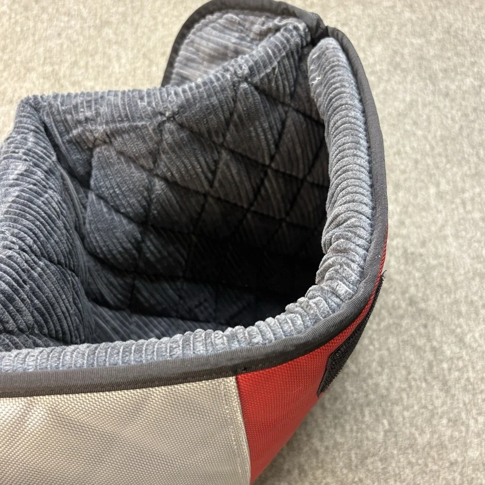 VTG Timbuk2 Classic Padded Laptop Sleeve Case Red Gray Tablet Organizer 14